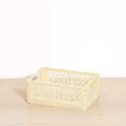 Sale SUPER OFERTA **40%** Caja de Almacenamiento Plegable Pequeña Amarilla Organización