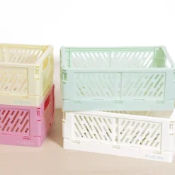 Sale SUPER OFERTA **40%** Caja de Almacenamiento Plegable Pequeña Amarilla Organización