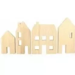 New SUPER OFERTA **40%** Casas de Madera Navidad