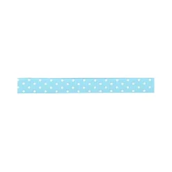 Hot SUPER OFERTA **40%** Cinta grosgrain azul con lunares AC Telas, Sedas Y Fieltro