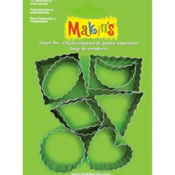 Best SUPER OFERTA **40%** Cortadores Figuras Geométricas Onduladas Makins Herramientas Para Modelado|Pastas Moldeables