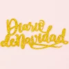 Outlet SUPER OFERTA **60%** Die-Cut de Metacrilato Diario de Navidad Navidad