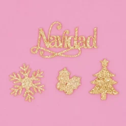 Hot SUPER OFERTA **60%** Die-Cut de Metacrilato Navidad Navidad