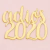 Hot SUPER OFERTA **60%** Die-Cut de Metacrilato Adiós 2020 Navidad