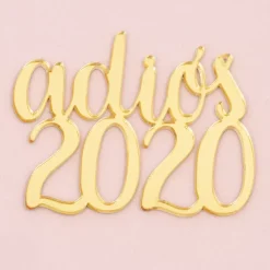 Hot SUPER OFERTA **60%** Die-Cut de Metacrilato Adiós 2020 Navidad