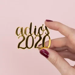 Hot SUPER OFERTA **60%** Die-Cut de Metacrilato Adiós 2020 Navidad