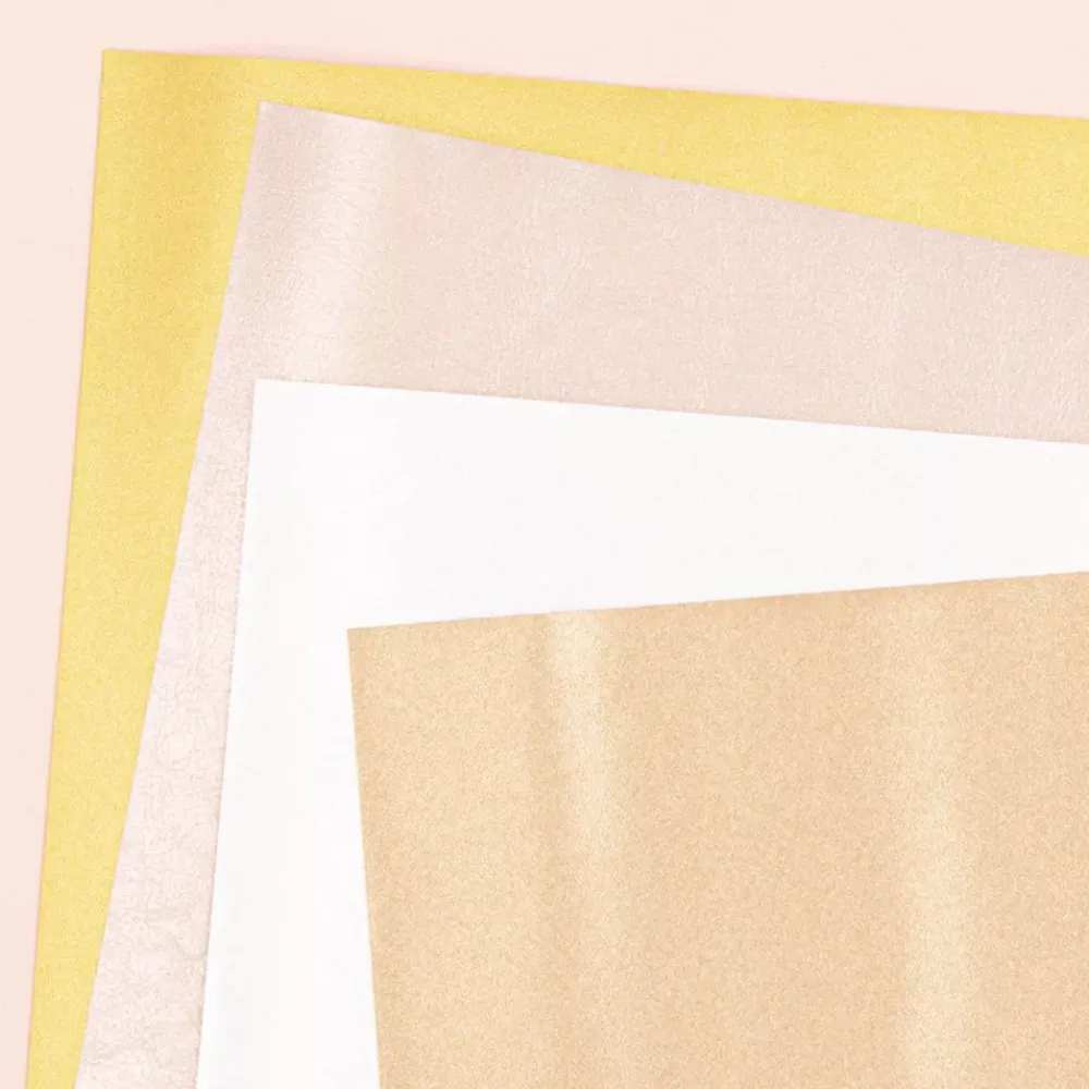 Online SUPER OFERTA **40%** Ecopiel Metalizada Gold 35x50cm Papeles