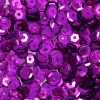 Online SUPER OFERTA **60%** Lentejuelas Morado 6mm Bisutería