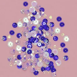 Sale SUPER OFERTA **60%** Lentejuelas Reflejos Púrpura Bisutería