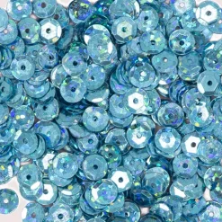Sale SUPER OFERTA **60%** Lentejuelas Verde 6mm Bisutería