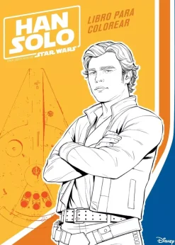 Sale SUPER OFERTA **40%** Libro para Colorear Han Solo Una Historia de Star Wars Colorear