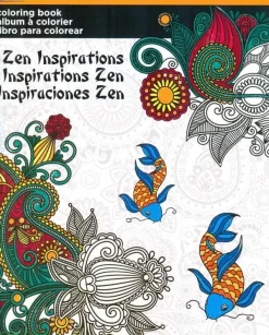 Online SUPER OFERTA **40%** Libro para colorear Inspiraciones Zen ArtZone 11x17cm Colorear
