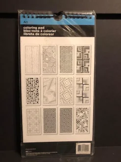 Online SUPER OFERTA **40%** Libro para colorear Diseños geométricos ArtZone 15x30cm Colorear