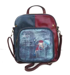 Discount SUPER OFERTA **25%** Mochila bolso triangular Amelie París Vintage Organización