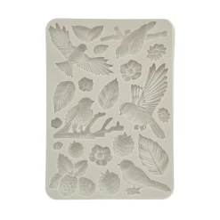 Clearance SUPER OFERTA **30%** Molde de silicona Pajaritos Forest Herramientas Para Modelado