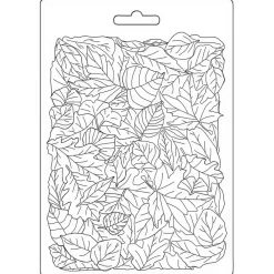 New SUPER OFERTA **40%** Molde flexible Textura de Hojas Romantic Woodland A5 Herramientas Para Modelado