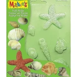 Sale SUPER OFERTA **40%** Molde Flexible Sea Shells 14x17cm Herramientas Para Modelado|Pastas Moldeables