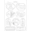 Discount SUPER OFERTA **30%** Molde Flexible Music and Tag Passion 21x29cm Herramientas Para Modelado|Pastas Moldeables