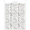 SUPER OFERTA **30%** Molde Flexible Alice Borders Alice Through the Looking Glass 14x21cm Herramientas Para Modelado|Pastas Moldeables