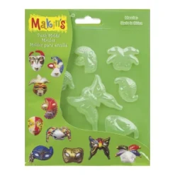 Discount SUPER OFERTA **40%** Molde Flexible Masks 14x17cm Herramientas Para Modelado|Pastas Moldeables