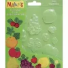 Sale SUPER OFERTA **40%** Molde Flexible Fruits 14x17cm Herramientas Para Modelado|Pastas Moldeables