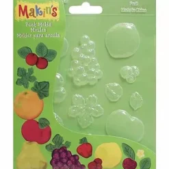 Sale SUPER OFERTA **40%** Molde Flexible Fruits 14x17cm Herramientas Para Modelado|Pastas Moldeables
