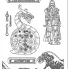 SUPER OFERTA **30%** Molde Flexible Dragón Sir Vagabond in Japan 29x21cm Pastas Moldeables
