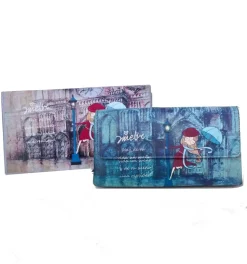 Best SUPER OFERTA **20%** Monedero billetero Cierre de imán Amelie París Vintage Organización