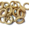 Outlet SUPER OFERTA **40%** Pack 12 arandelas de madera 8mm Bisutería