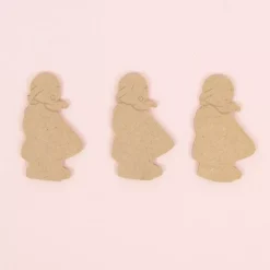 Best SUPER OFERTA **40%** Pack 3 Siluetas de Madera Abuela Elefante 5x8cm Maderas