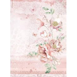 Sale SUPER OFERTA **40%** Papel de arroz Flores Roseland 21x29cm Papeles|Decoupage