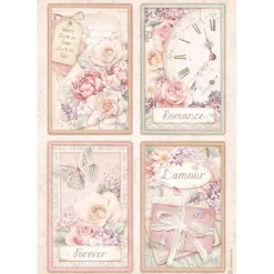 Sale SUPER OFERTA **40%** Papel de Arroz III Romance Forever 21x29cm Decoupage