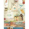 Hot SUPER OFERTA **30%** Papel de arroz Nidos Garden 21x30cm Papeles|Decoupage