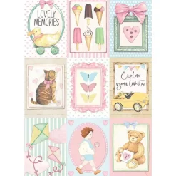Discount SUPER OFERTA **30%** Papel de Arroz Small Cards DayDream A4 Papeles|Decoupage