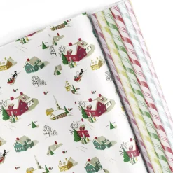 SUPER OFERTA **30%** Paper Press Casitas Merry Little Christmas 45x64cm Papeles