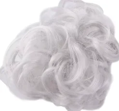 Outlet SUPER OFERTA **40%** Pelo artificial blanco Goma Eva Fofuchas|Pelucas