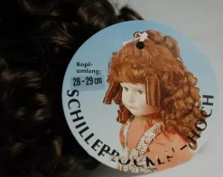 Best SUPER OFERTA **40%** Peluca Color Moreno pelo sintético Karin - Synthetical Doll Wig Moreno 25-27cm. Telas, Sedas Y Fieltro|Pelucas