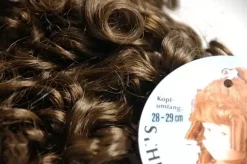 Best SUPER OFERTA **40%** Peluca Color Moreno pelo sintético Karin - Synthetical Doll Wig Moreno 25-27cm. Telas, Sedas Y Fieltro|Pelucas