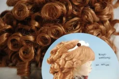 Discount SUPER OFERTA **40%** Peluca Color Roble pelo sintético Karin - Synthetical Doll Wig 5546462 Telas, Sedas Y Fieltro|Pelucas