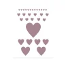 Discount SUPER OFERTA **50% Plantilla de Stencil V-149 Corazones 15x21cm Dayka Plantillas