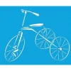 Outlet SUPER OFERTA **40%** Plantilla de Stencil Triciclo 21,1x17,2cm. STMEX-122 Plantillas
