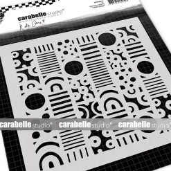 Sale SUPER OFERTA **40%** Plantilla de Stencil Pequeñas Franjas 15x15cm Plantillas