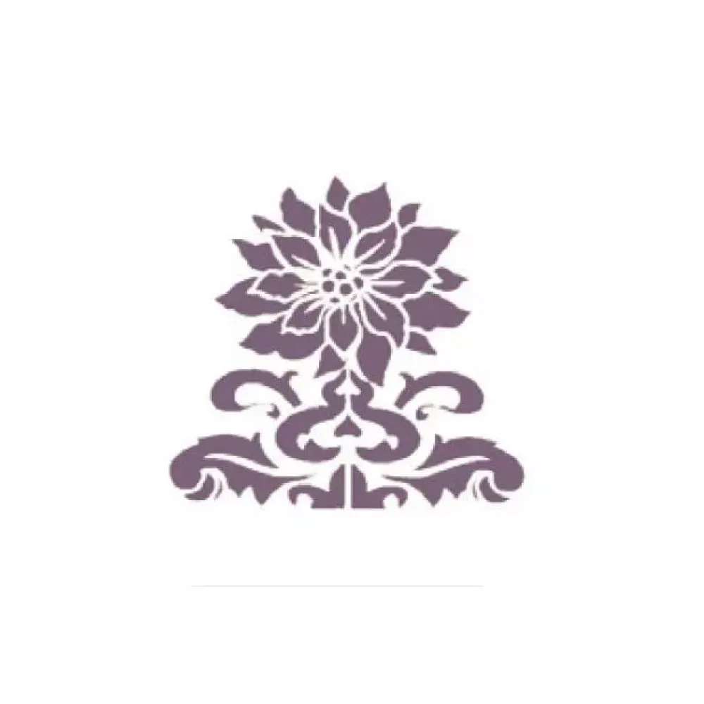 SUPER OFERTA **50% Plantilla de Stencil V-191 Flor 15x21cm Dayka Plantillas