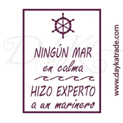 New SUPER OFERTA **50%** Plantilla de Stencil V-281 Timón y texto Dayka 15x21cm Plantillas