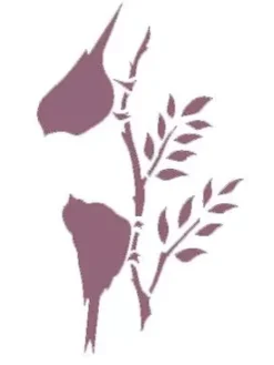 Online SUPER OFERTA **50%** Plantilla de Stencil V-211 Pájaros 15x21cm Dayka Plantillas