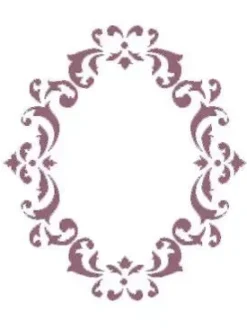 Outlet SUPER OFERTA **50% Plantilla de Stencil V-215 Marco 15x21cm Dayka Plantillas