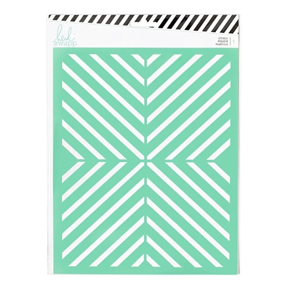 Discount SUPER OFERTA **40%** Plantilla de stencil Arrow Heidi Swapp Plantillas