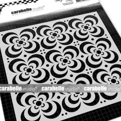 Clearance SUPER OFERTA **40%** Plantilla de Stencil Floreciendo 15x15cm Plantillas