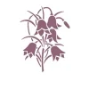 Best SUPER OFERTA **50%** Plantilla de Stencil V-175 Campanillas 15x21cm Dayka Plantillas