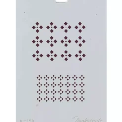Discount SUPER OFERTA **50% Plantilla de Stencil V-150 15x21cm Dayka Plantillas